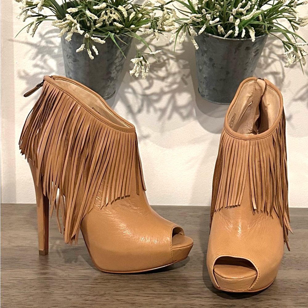 Nine West Boutique 9 Charmaine Fringed Bootie
